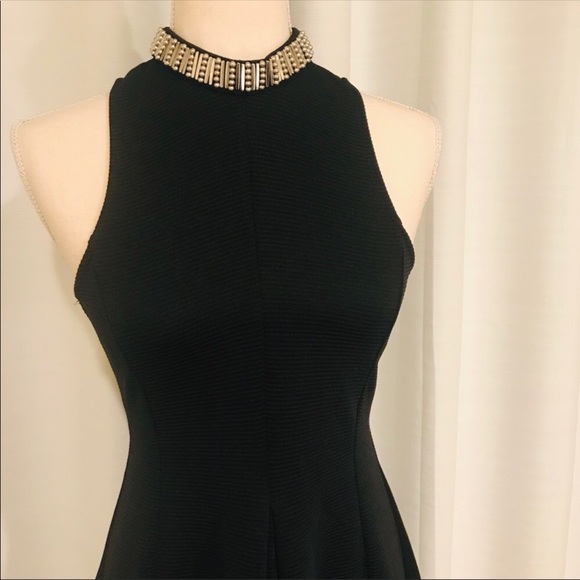 Black Topshop Sleeveless Dress - Picture 3 of 6